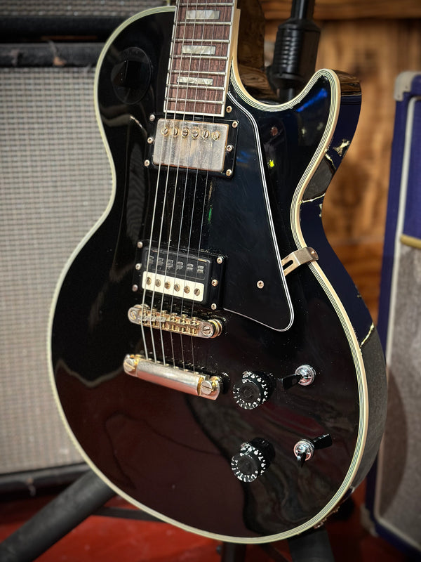 Electra Omega X210 - Black Beauty - Single Cut Vintage Electric Guitar - Made in Japan - GB#884