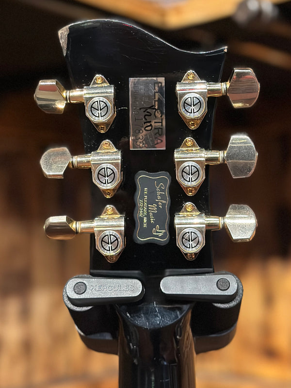 Electra Omega X210 - Black Beauty - Single Cut Vintage Electric Guitar - Made in Japan - GB#884