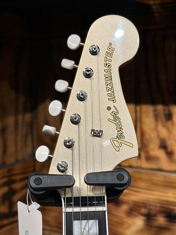 Fender Gold Foil Jazzmaster Electric Guitar - Shoreline Gold - Gig Bag GB#888