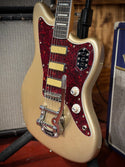 Fender Gold Foil Jazzmaster Electric Guitar - Shoreline Gold - Gig Bag GB#888