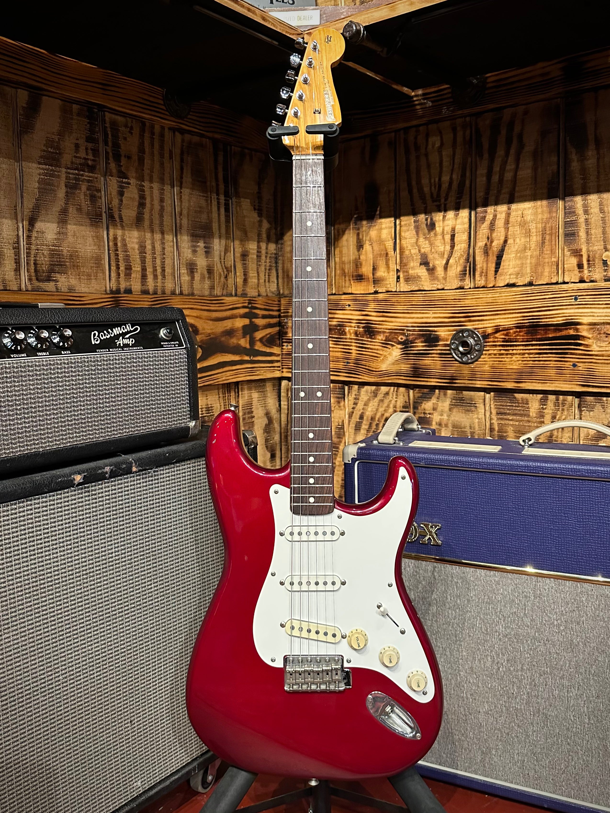 Fernandes Limited Edition S-Type - Vintage - Metallic Red - Made in Ja ...