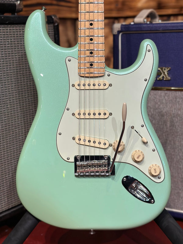 75th MIM Anniversary Fender Stratocaster Surf Pearl w/ Fender Gig Bag #889