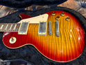 1993 Orville Les Paul Made in Japan Cherry Burst Flame Top w/ Gator Flight Case! #881