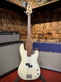 Squire P Bass Vintage White