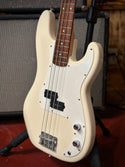 Squire P Bass Vintage White