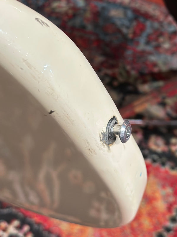 Squire P Bass Vintage White