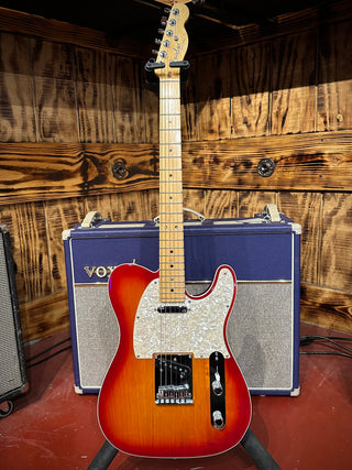 Fender American Deluxe Telecaster with Maple Fretboard 2013 - Aged Cherry Burst #911