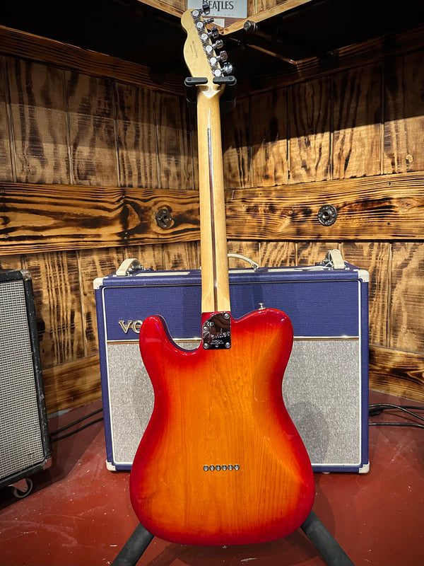 Fender American Deluxe Telecaster with Maple Fretboard 2013 - Aged Cherry Burst #911
