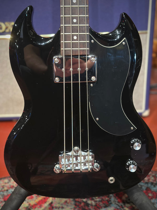 2005 Epiphone EB-0 SG Short-Scale Bass – Ebony GB #928