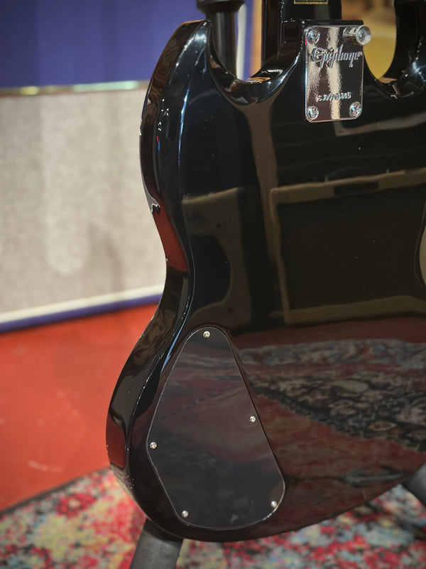 2005 Epiphone EB-0 SG Short-Scale Bass – Ebony GB #928