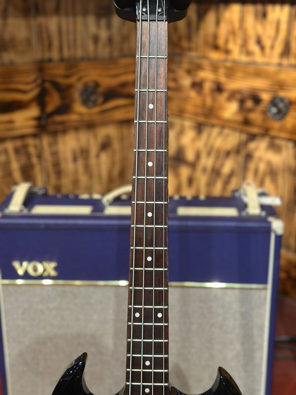 2005 Epiphone EB-0 SG Short-Scale Bass – Ebony GB #928