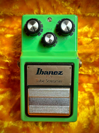 Ibanez TS9 Tube Screamer (Black Label) 1982 - Green JRC4558D