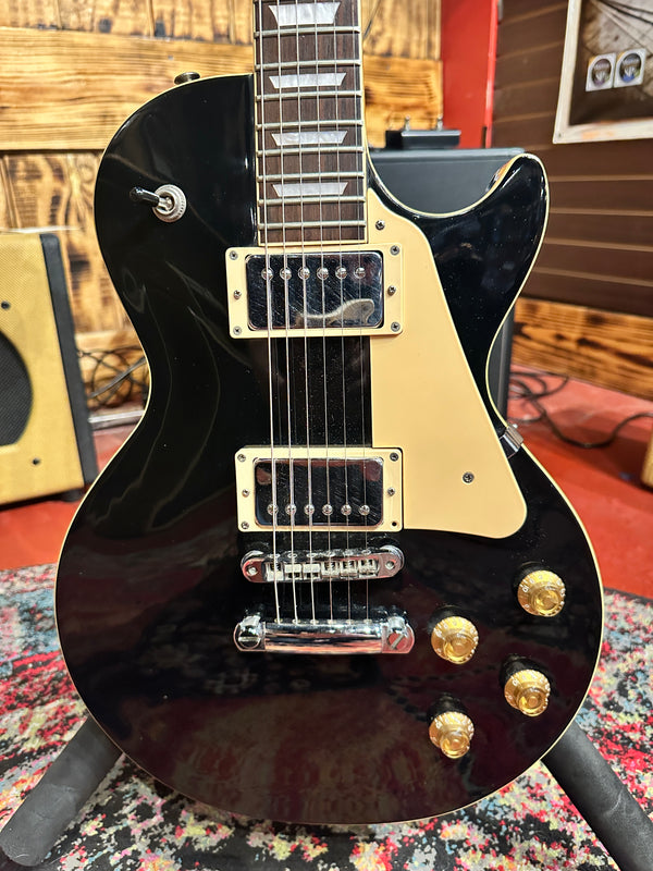 1980 Aria Pro II LC-500 Les Paul Custom "Black Beauty" (MIJ Matsumoku) Case #944