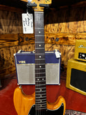 Vintage 1976 Fender Mustang Electric Guitar - Natural Ash - Case 907 - Consignment