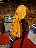 Vintage 1976 Fender Mustang Electric Guitar - Natural Ash - Case 907 - Consignment