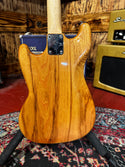 Vintage 1976 Fender Mustang Electric Guitar - Natural Ash - Case 907 - Consignment
