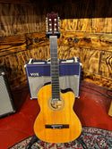 HARMONIA INSTRUMENTS Model 7039CE Acoustic-Electric Classical Guitar - No case (Copy)
