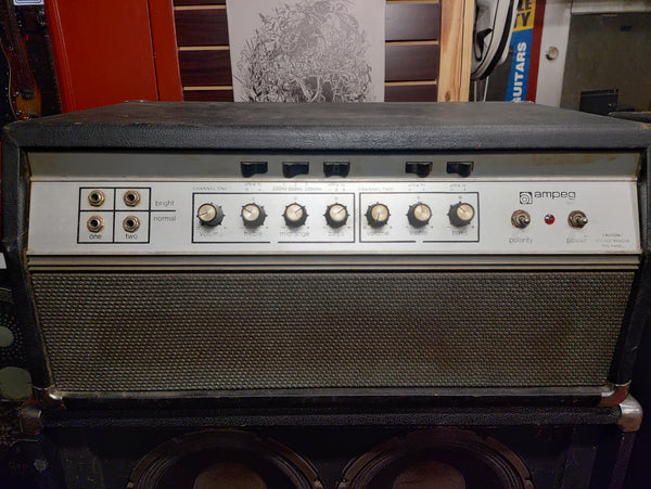 Ampeg AVT Backline Head and 8x10 Cabinet