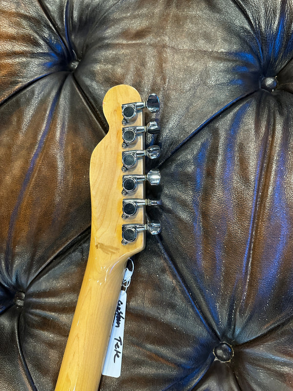 Funker Telecaster (unknown builder) Flower Finish w/gig bag #804