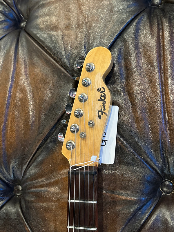 Funker Telecaster (unknown builder) Flower Finish w/gig bag #804