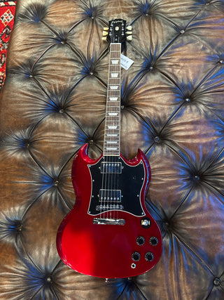 2021 Epiphone SG Standard Red sn# 21081526918w/OHSC case#795