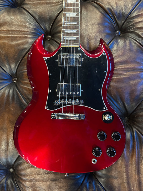 2021 Epiphone SG Standard Red sn# 21081526918w/OHSC case#795