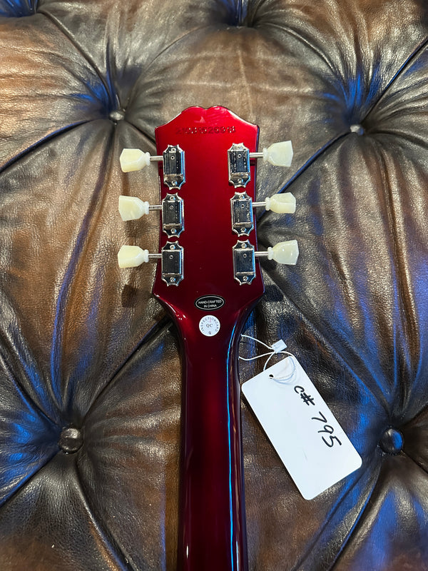 2021 Epiphone SG Standard Red sn# 21081526918w/OHSC case#795