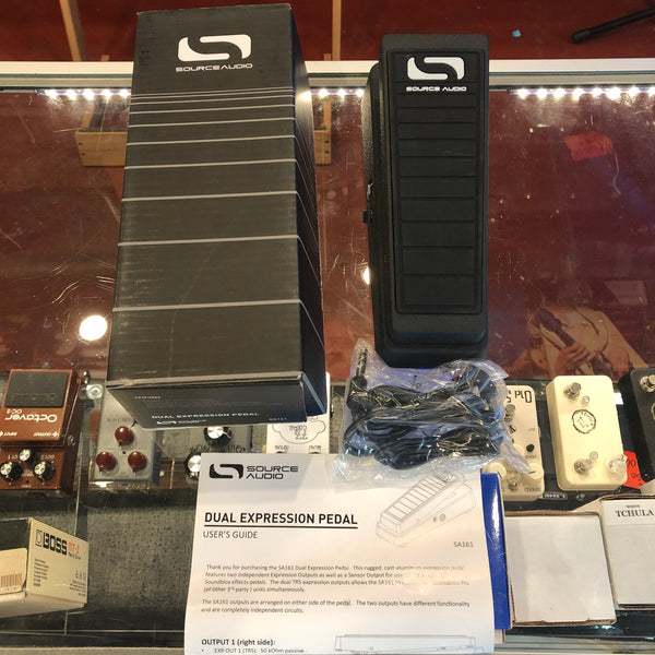 source audio expression pedal Source Audio Dual Expression (Includes Box)