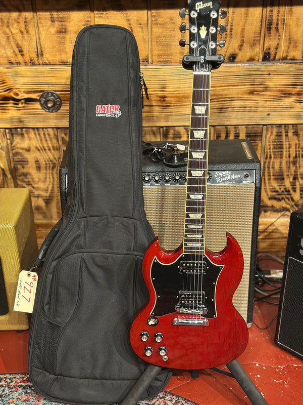 2009 Gibson Left Hand Cherry SG w/GB # 927
