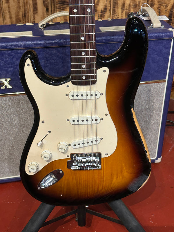Squier Stratocaster Sunburst Left Hand-No Case