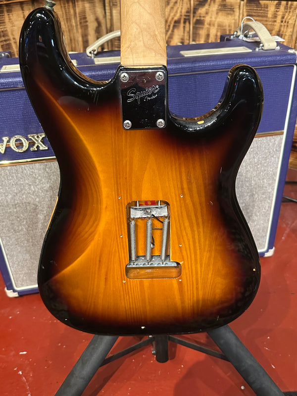 Squier Stratocaster Sunburst Left Hand-No Case