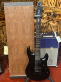 Sterling JP 70 Flat Black 7 String Guitar w/ Case #943