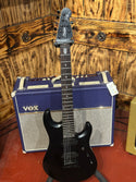 Sterling JP 70 Flat Black 7 String Guitar w/ Case #943