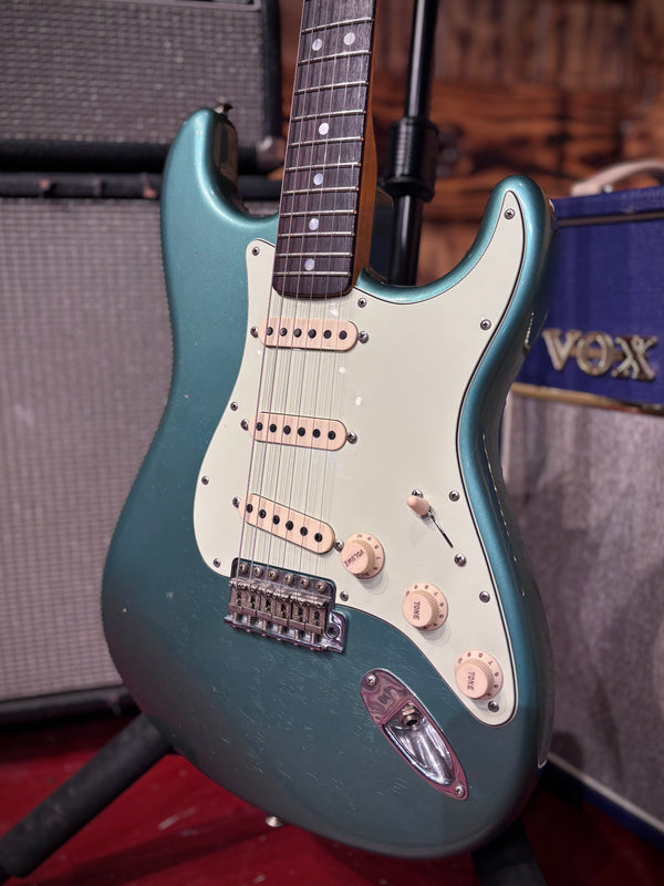 Fender Custom Shop Limited Big Head Stratocaster Journeyman Relic Aged Sherwood Metallic 2019