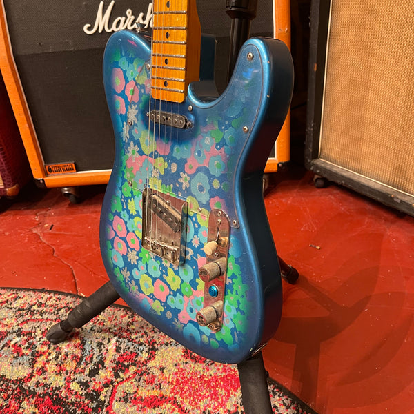 Fender Telecaster '69 Blue Flower MIJ Reissue - Includes Gig Bag #620 - #S095196