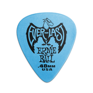 Everlast Picks - 0.48mm Blue - 12 Pack