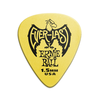 Everlast Picks - 1.5mm Yellow - 12 Pack