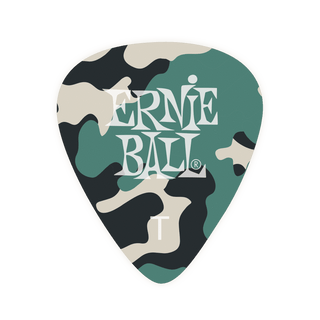 Cellulose Guitar Picks - Thin Camouflage - 12 Pack