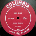 LP-Leonard Bernstein-What Is Jazz?