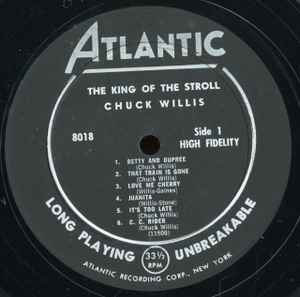 LP-Chuck Willis-The King Of The Stroll