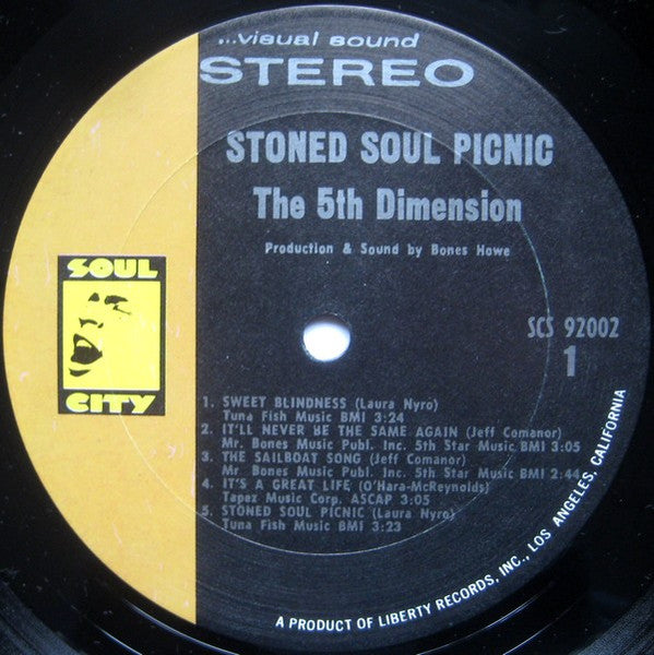 LP-Stoned Soul Picnic-the 5th Dimension