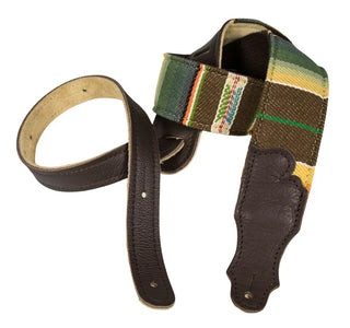 Franklin 2" Saddle Blanket Caramel Guitar Strap