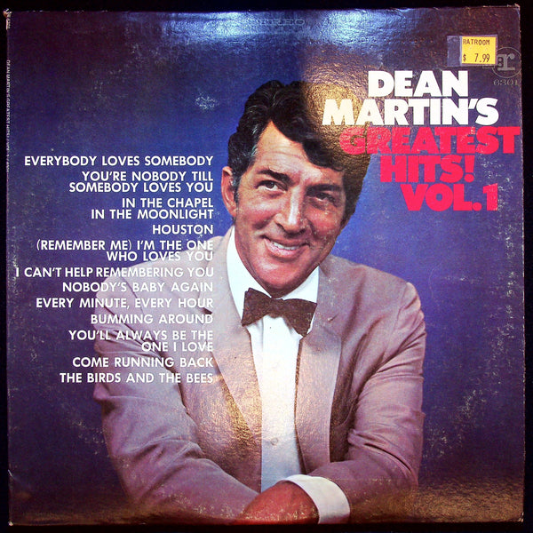 Used Vinyl-Dean Martin-Dean Martin's Greatest Hits! Vol.1-LP