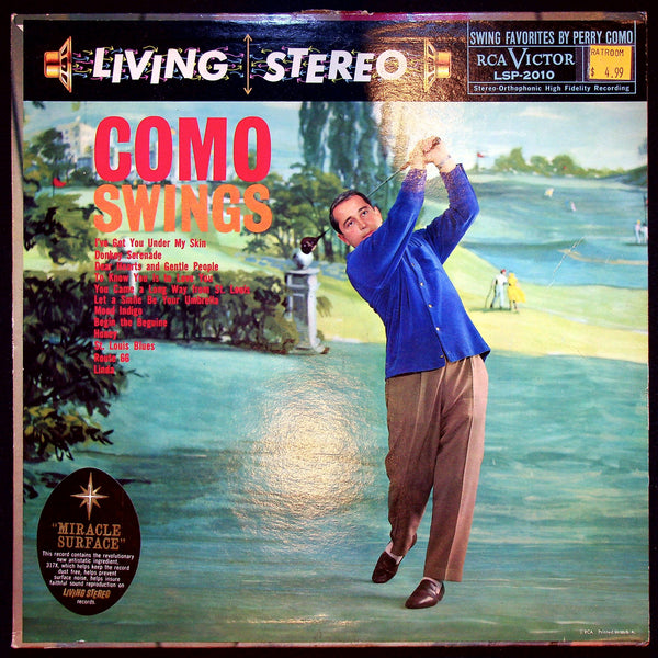 Used Vinyl-Perry Como-Como Swings-LP