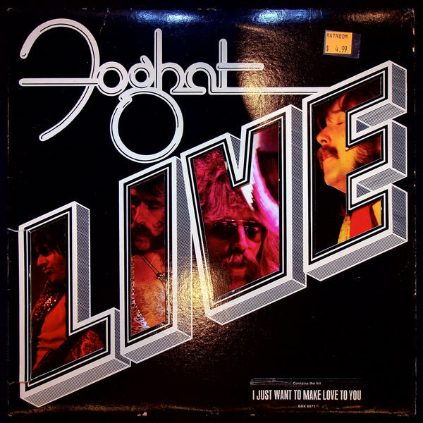 Used Vinyl-Foghat-Live-LP