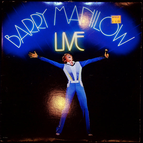 Used Vinyl-Barry Manilow-Live-LP