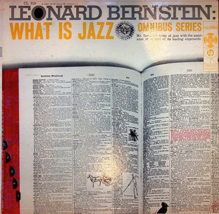 LP-Leonard Bernstein-What Is Jazz?