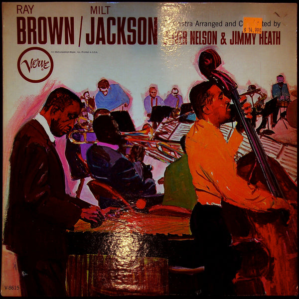 Used Vinyl-Ray Brown/Milt Jackson-Self Titled-LP