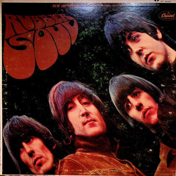 LP-Rubber Soul-The Beatles