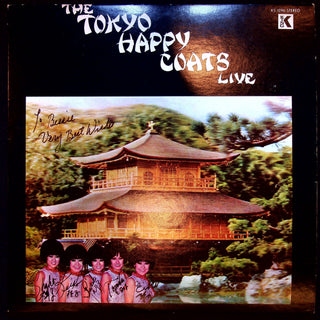 *SIGNED LP-The Tokyo Happy Coats-The Tokyo Happy Coats Live
